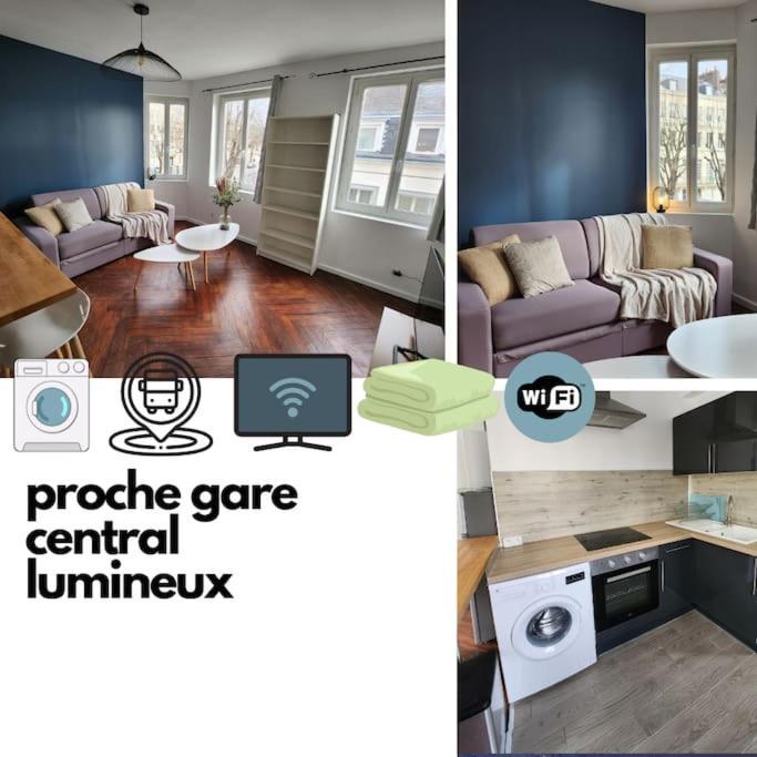 Urban Studio - Gare A Proximite Rouen Kültér fotó